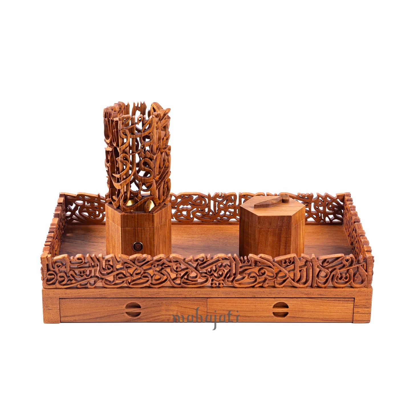 Ayatul Kursi Tray - Semi 3D - 47cm x 27cm x 10.5cm