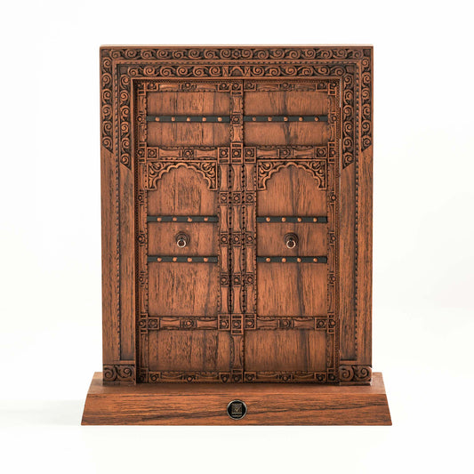 Door of Kuwait - Chip Carving - 25cm x 30cm x 9.5cm
