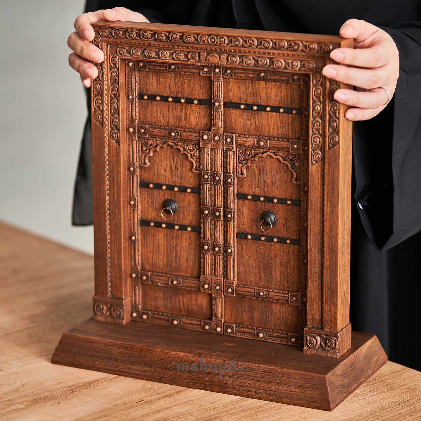 Door of Kuwait - Chip Carving - 25cm x 30cm x 9.5cm