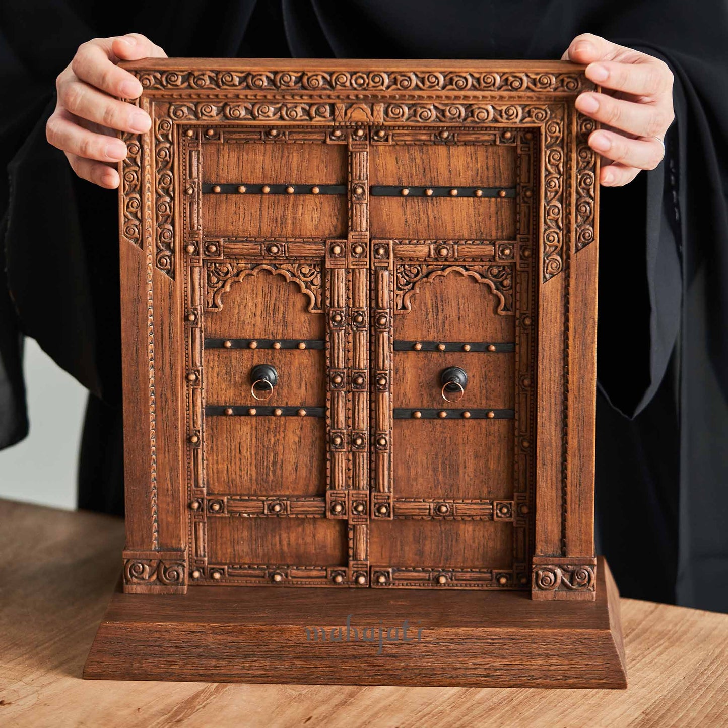 Door of Kuwait - Chip Carving - 25cm x 30cm x 9.5cm