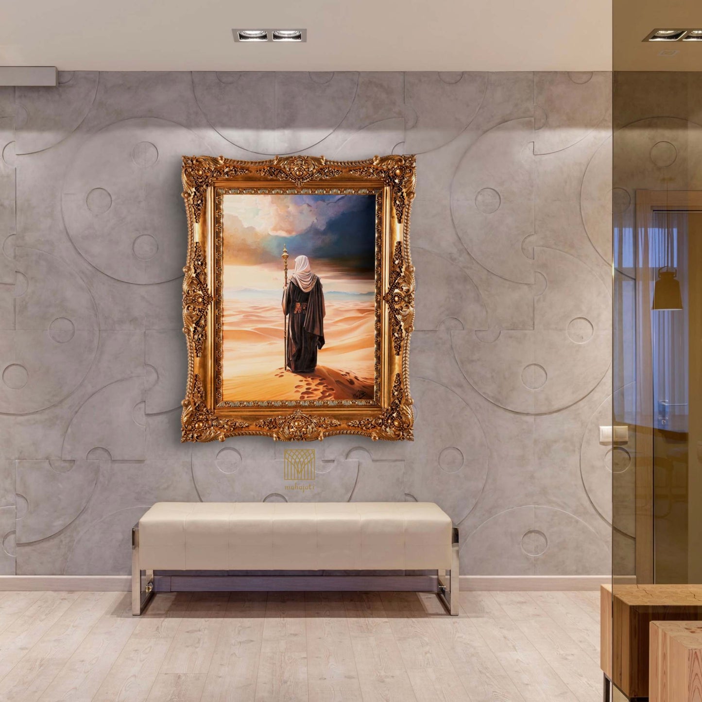 Prophethood - Oil on Canvas - 135 cm x 164 cm - Framed Painting