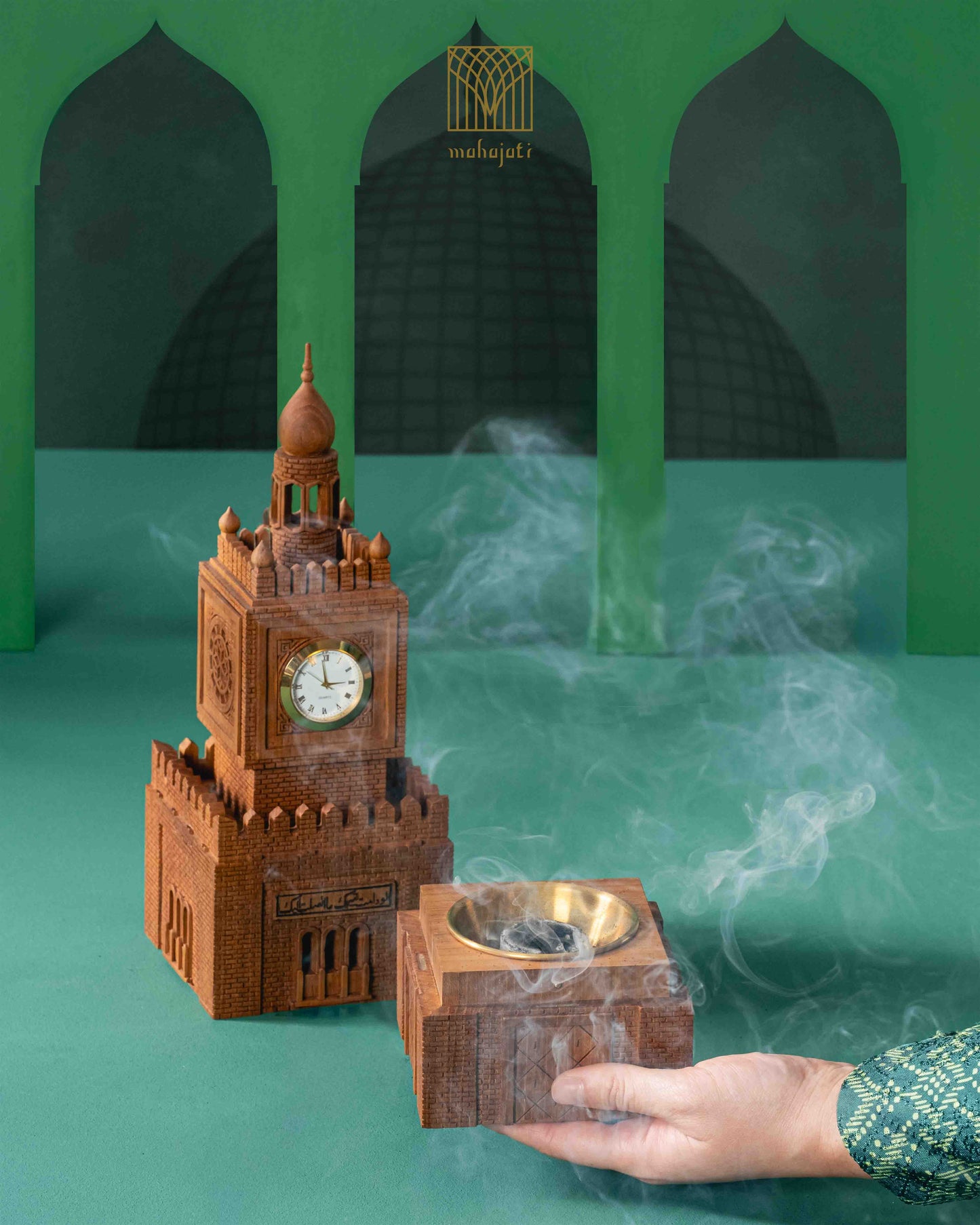 Seif Palace Mabkhara - Chip Carving - 10cm x 30cm