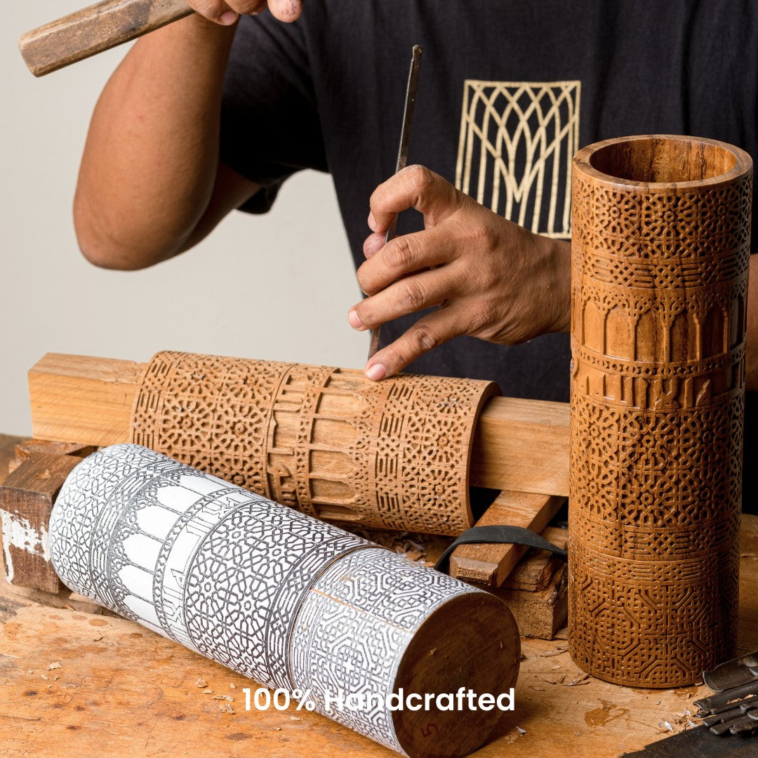 Seljuk Minaret Mabkhara - Chip Carving - 10cm x 30cm