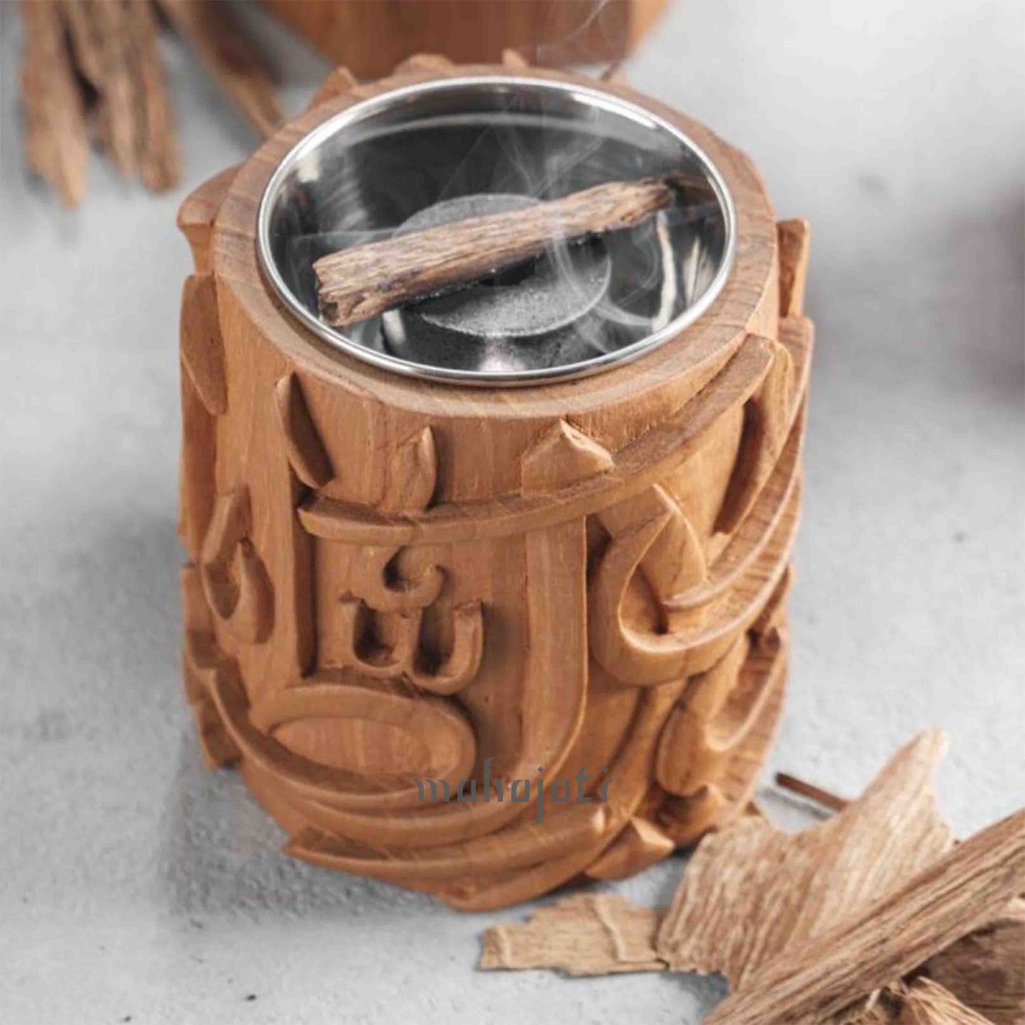 Poem Mubkhar Hand Crafted in Teak Wood