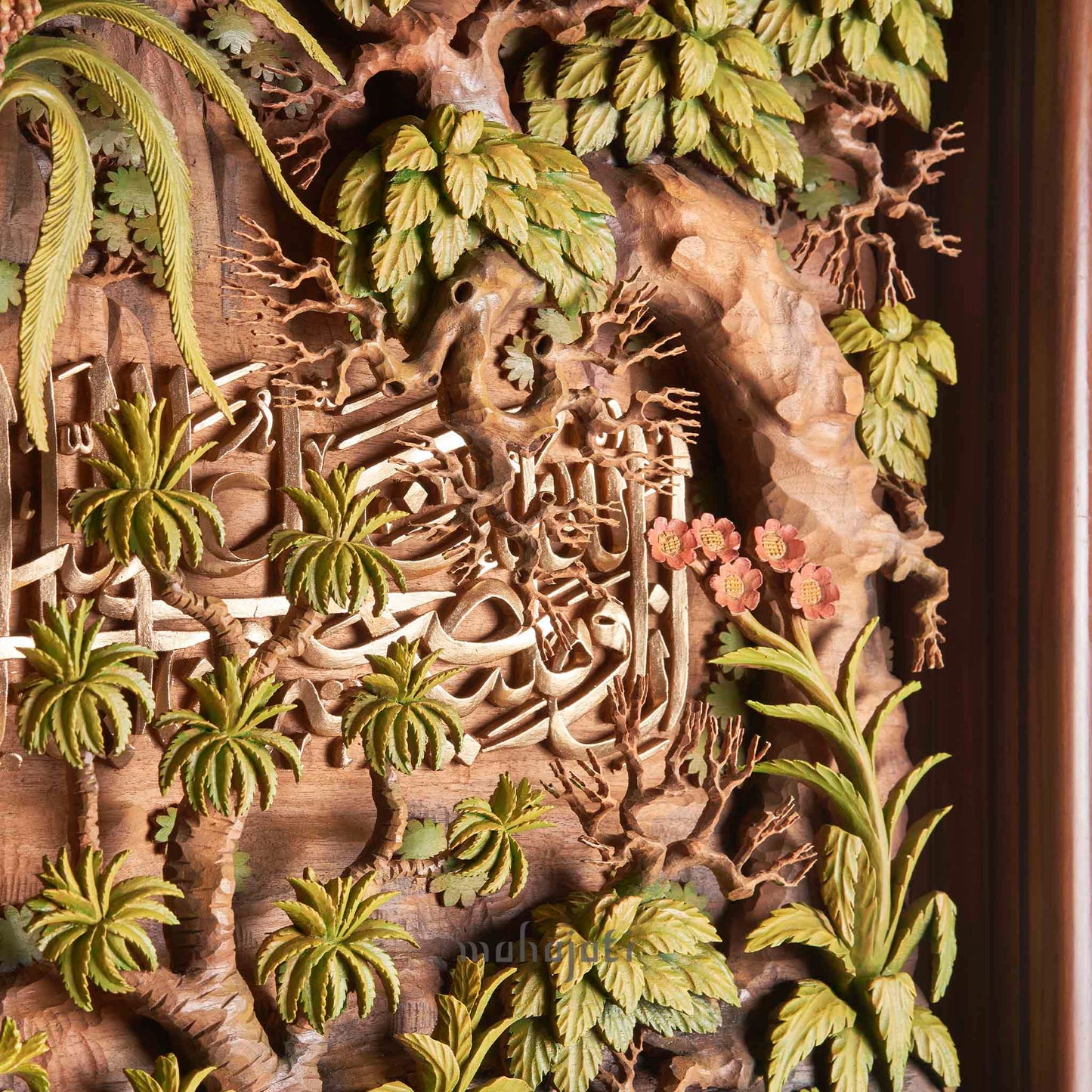 Al-Ahzab 56 - Relief - 112cm x 71cm - Masterpiece