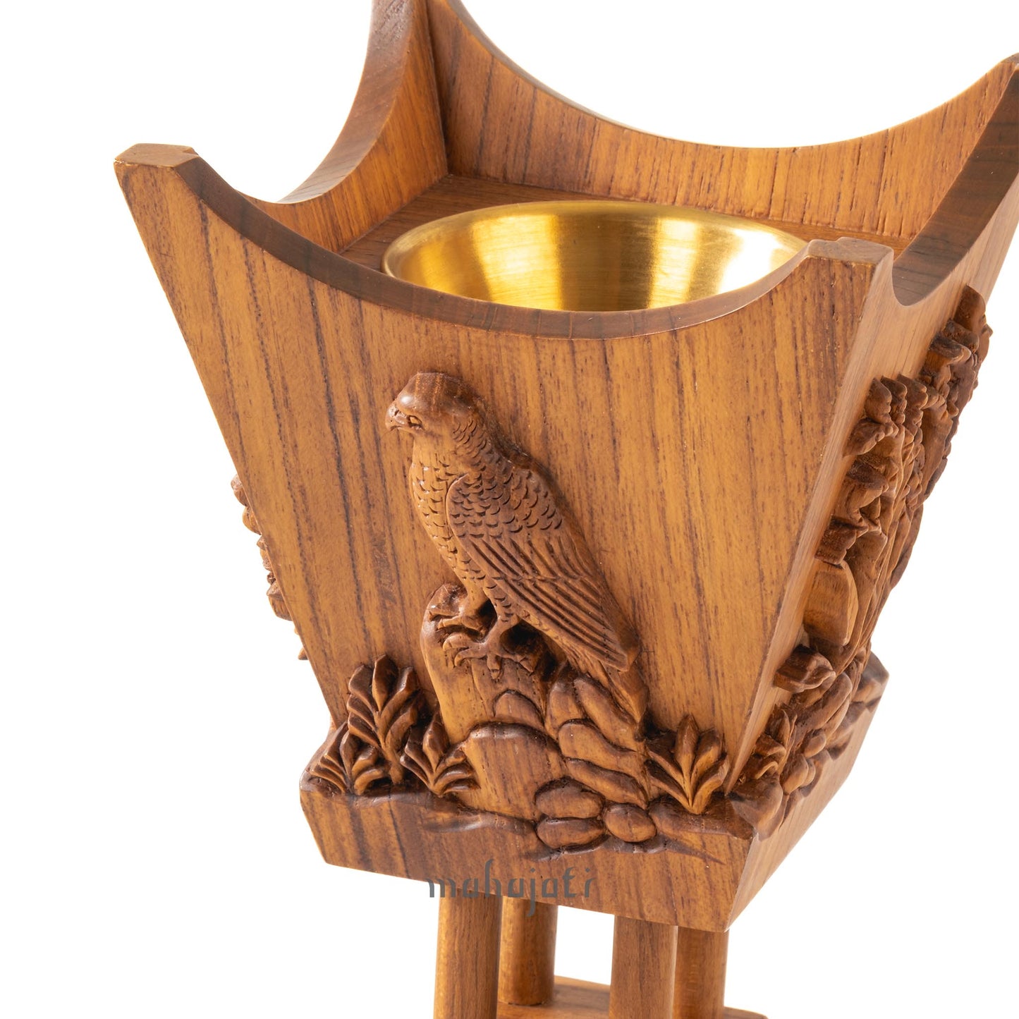 Arabian Classic Mabkhara - Chip Carving - 12cm x 20cm