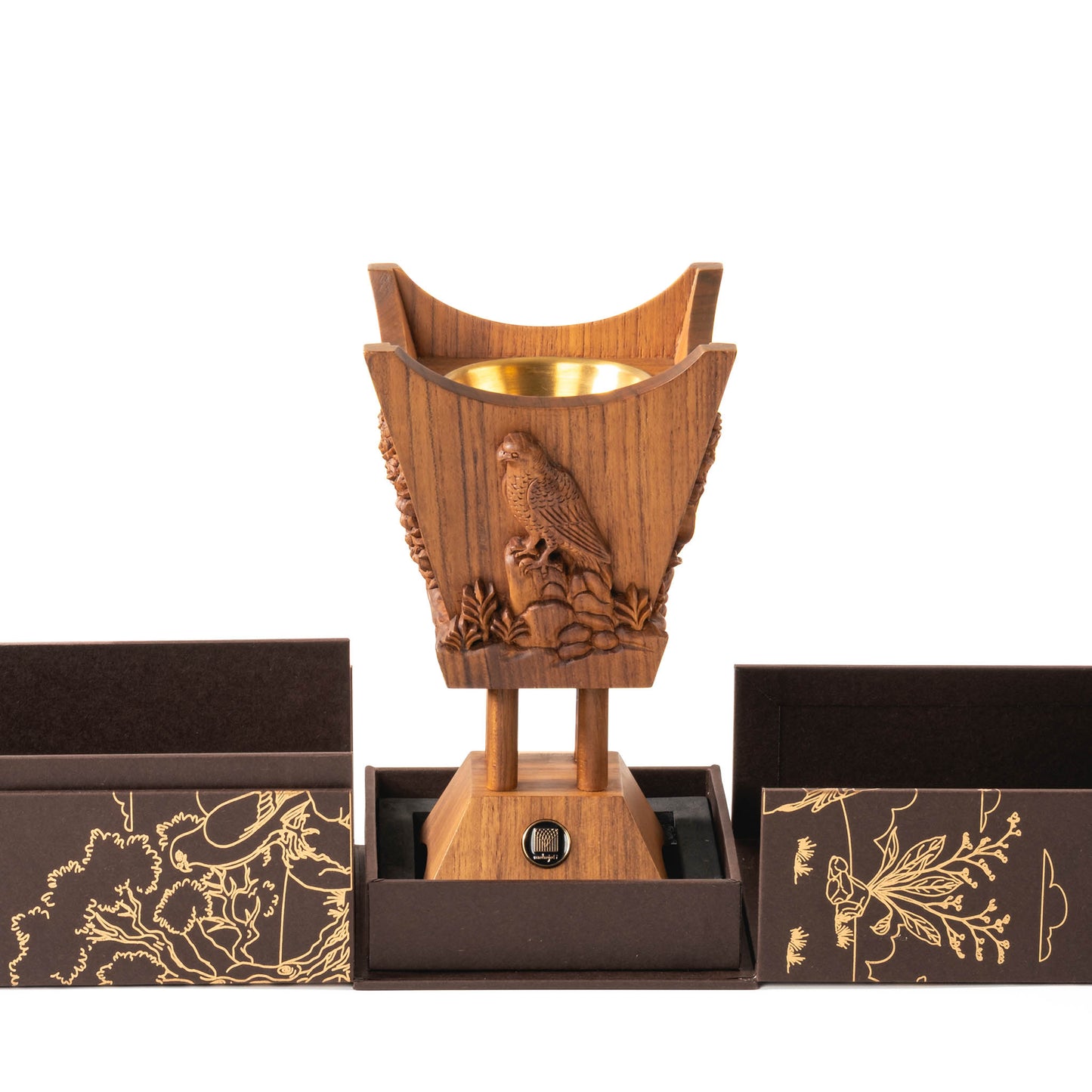 Arabian Classic Mabkhara - Chip Carving - 12cm x 20cm