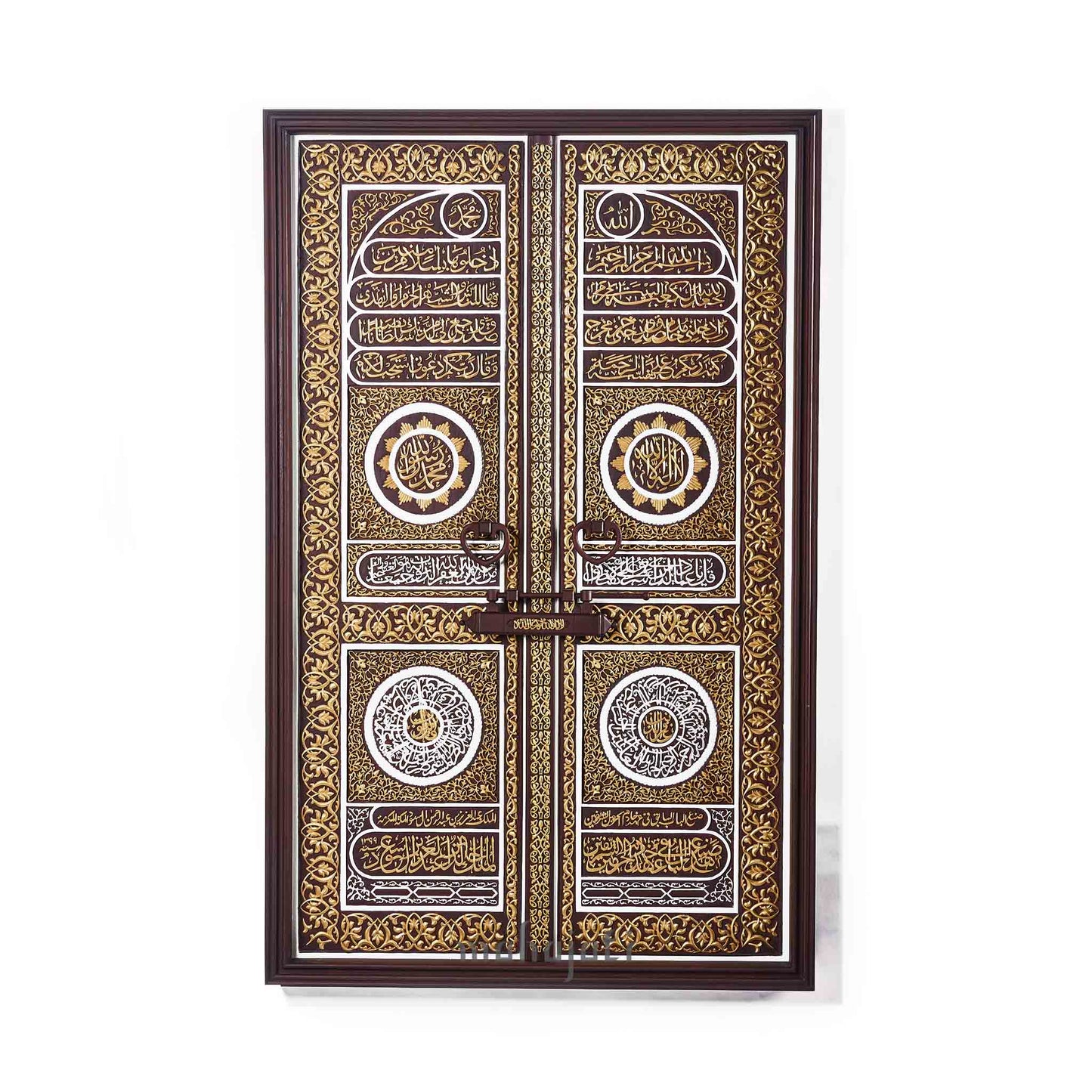 Door of Kaaba - Chip Carving - 95cm x 150cm