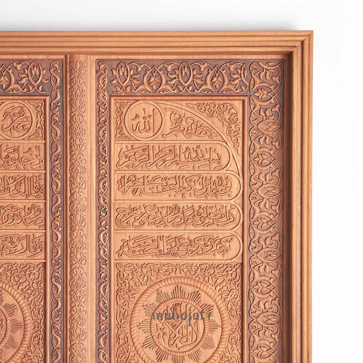 Door of Kaaba - Chip Carving - 95cm x 150cm