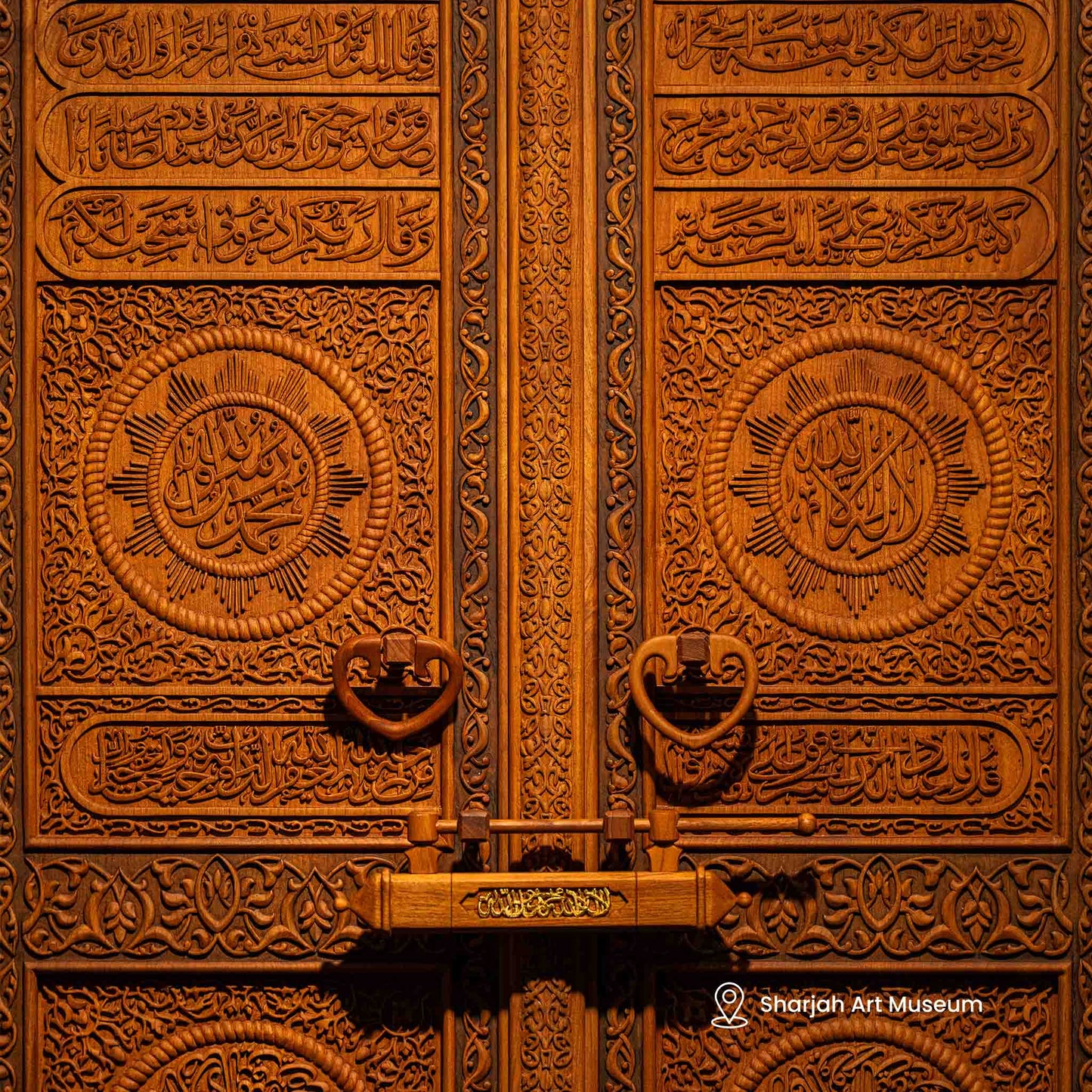 Door of Kaaba - Chip Carving - 95cm x 150cm