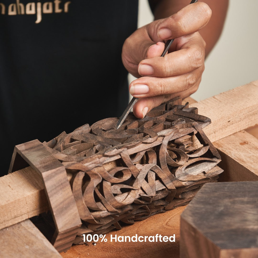 Rosewood Hexagon Mabkhara - Semi 3D - Various Sizes