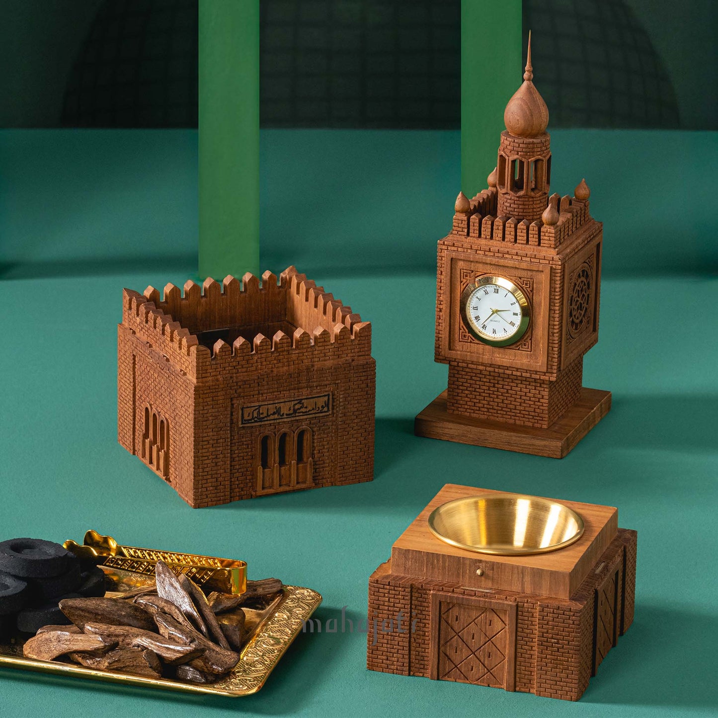 Seif Palace Mabkhara - Chip Carving - 10cm x 30cm