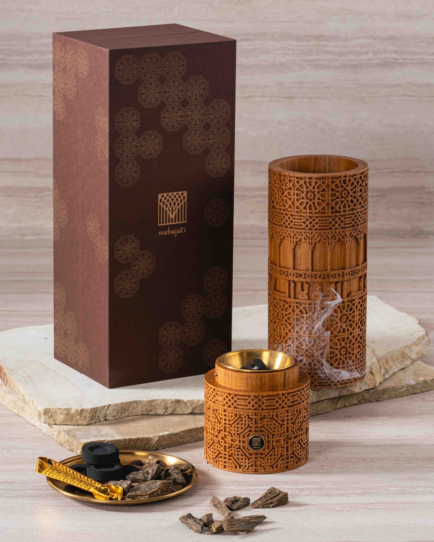 Seljuk Minaret Mabkhara - Chip Carving - 10cm x 30cm