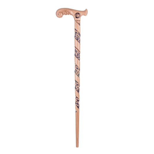 Walking Cane  - Chip Carving - 21.5cm Length x 95cm Height - Allah / Muhammad / Sholawat Nabi - Mahajati